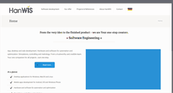 Desktop Screenshot of hanwis.com